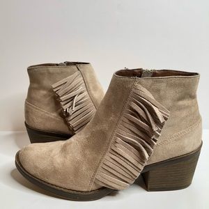 Mossimo Reza Fringed Booties